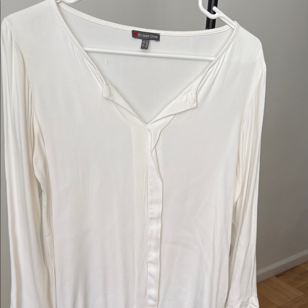 Street One White Blouse